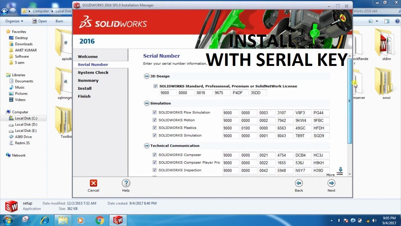 Solidworks 2016 with crack 64 bit